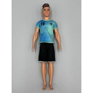 2016 KEN Soccer Player Doll You Can Be Anything Original Outfit No Shoes Socks